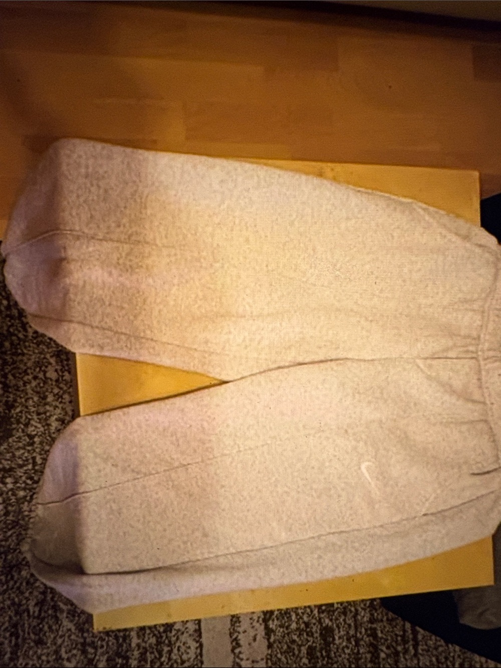 Nike Light Gray Women's Fleece Joggers